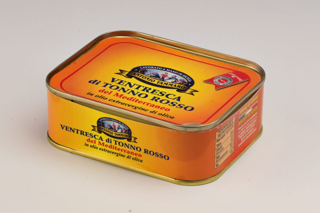 LATTA TARANTELLO TONNO ROSSO 350g